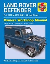 DA3206 Land Rover Defender Owners Manual 2007
