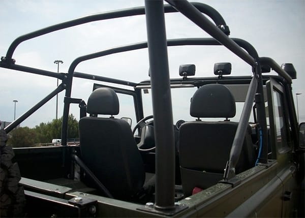 L188 Roll cage, Land Rover Defender 90, EXT220-18