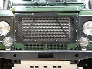 Land Rover Defender, Front Grill, Stainless steel, black, DA2356B