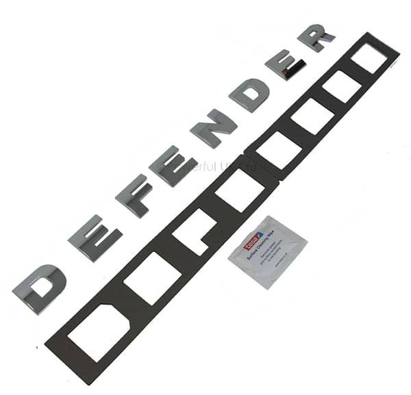 Defender Motorkap Letters